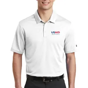 USAID Arabic - Nike Dri-Fit Hex Textured Polo Shirt