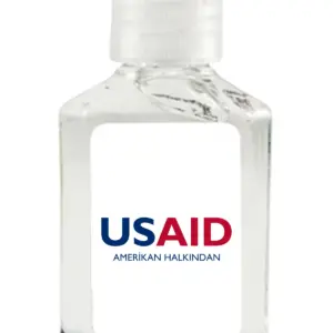 USAID Turkish - Antibacterial Hand Sanitizer Gel on White Label