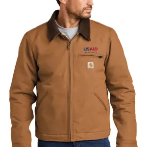 USAID Arabic - Carhartt Tall Duck Detroit Jacket
