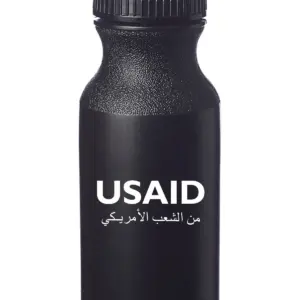 USAID Arabic - 20 Oz. Custom Plastic Water Bottles
