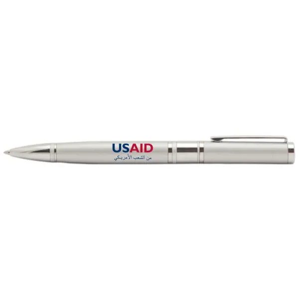 USAID Arabic - Diplomat Metal Ballpoint Pens