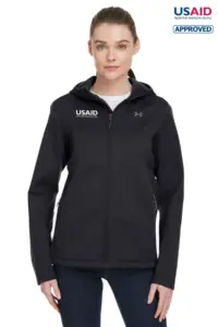 USAID English - Under Armour Ladies' ColdGear® Infrared Shield 2.0 Hooded Jacket