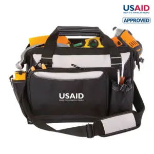 USAID English - Built2Work 14" Molded Base Tool Bag
