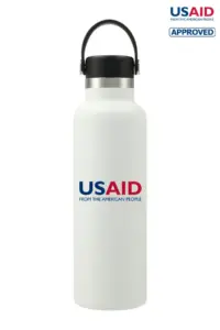 USAID English - Hydro Flask® Standard Mouth 21 oz Bottle with Flex Cap