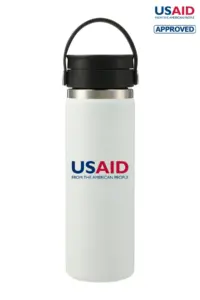 USAID English - Hydro Flask® Wide Mouth 20 oz Bottle with Flex Sip Lid™