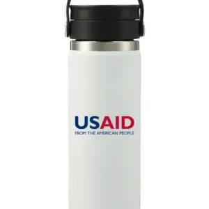 USAID English - Hydro Flask® Wide Mouth 20 oz Bottle with Flex Sip Lid™