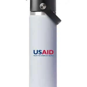 USAID English - Hydro Flask® Wide Mouth 24oz Bottle with Flex Straw Cap