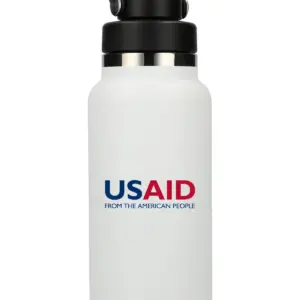 USAID English - Hydro Flask® Wide Mouth 32oz Bottle with Flex Chug Cap