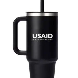 USAID English - Hydro Flask® All Around™ Travel Tumbler 40oz with Straw
