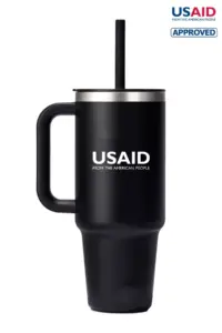 USAID English - Hydro Flask® All Around™ Travel Tumbler 40oz with Straw