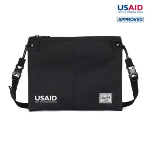 usaid english herschel alder crossbody tote