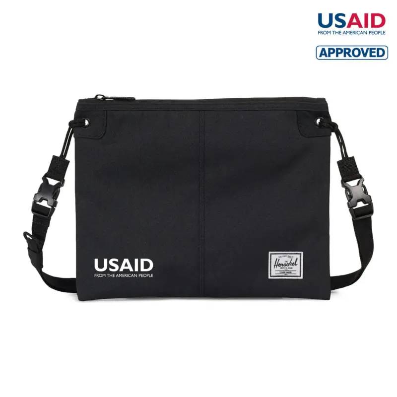 usaid english herschel alder crossbody tote