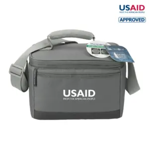 USAID English - Arctic Zone® Repreve® Recycled 6 Can Lunch Cooler