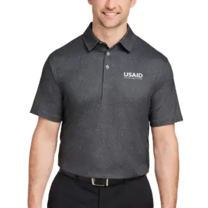 USAID English - Puma Golf Men's Cloudspun Primary Polo