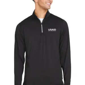 USAID English - Puma Golf Men's You-V Quarter-Zip