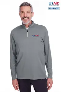 USAID English - Puma Golf Men's Icon Quarter-Zip