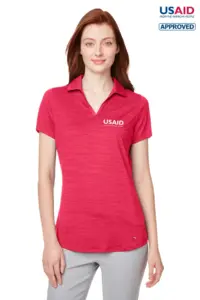 USAID English - Puma Golf Ladies' Cloudspun Free V-Neck Polo