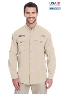 USAID English - Columbia Men's Bahama™ II Long-Sleeve Shirt