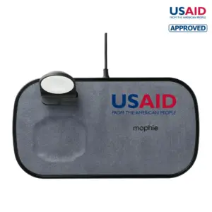 USAID English - mophie® 3-in-1 Fabric Wireless Charging Pad