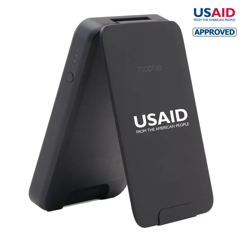USAID English - mophie® Snap+5000 mAh Wireless Power Bank w/ Stand