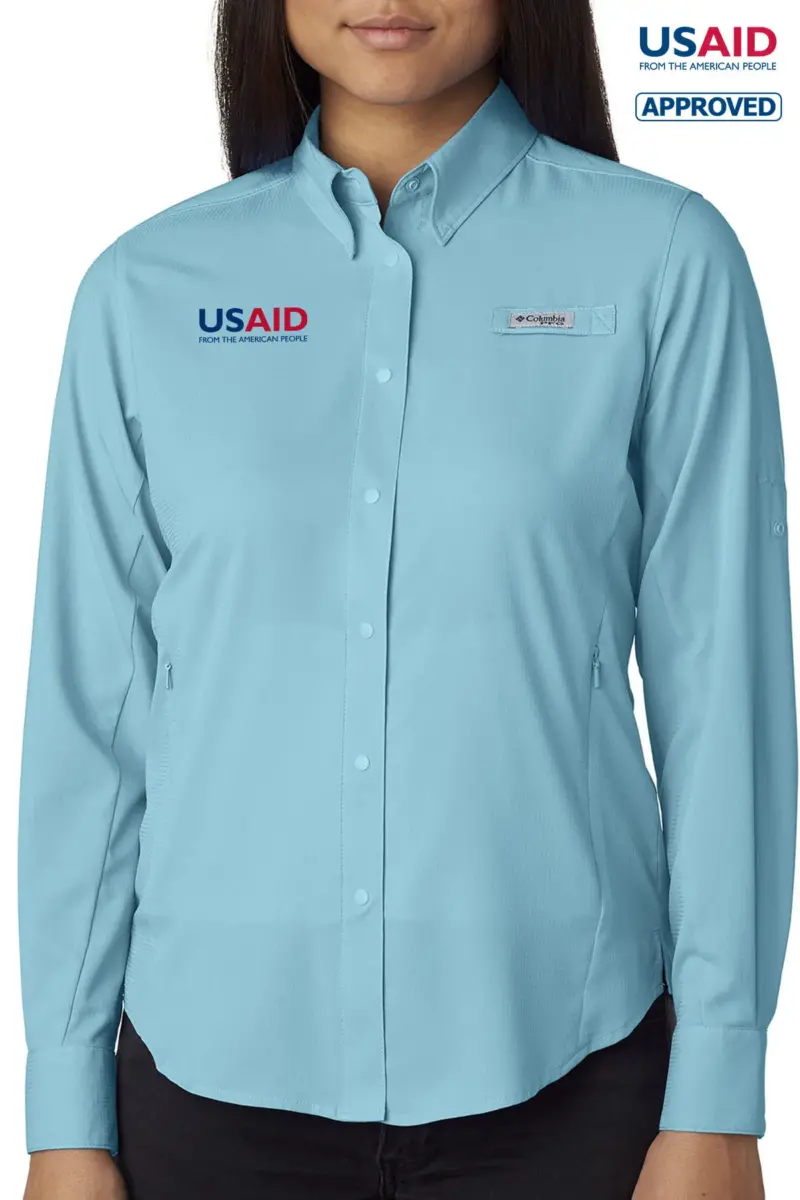 USAID English - Columbia Ladies' Tamiami™ II Long-Sleeve Shirt