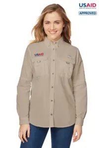 USAID English - Columbia Ladies' Bahama™ Long-Sleeve Shirt