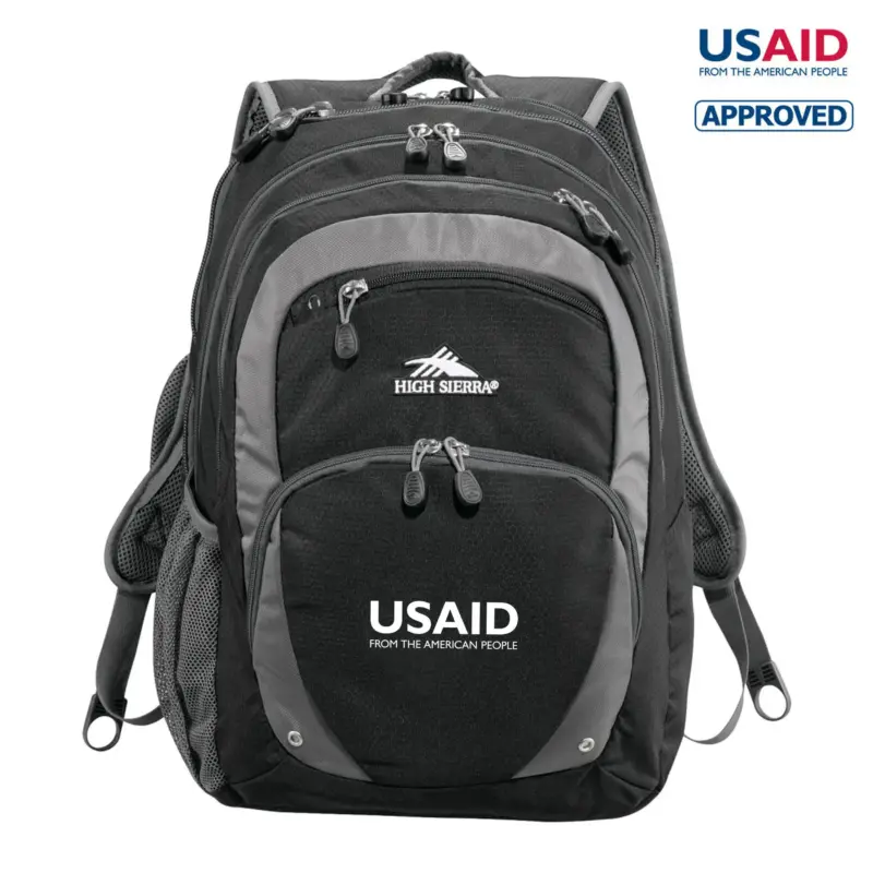 USAID English - High Sierra Overtime Fly-By 17" Computer Backpack
