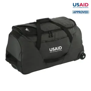 USAID English - High Sierra Forester RPET 28" Wheeled Duffle Bag