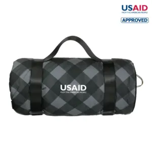 USAID English - High Sierra Roll-Up Puffy Sherpa Blanket