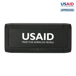 USAID English - High Sierra IPX7 Waterproof Outdoor Bluetooth Speaker & Wireless PowerBank