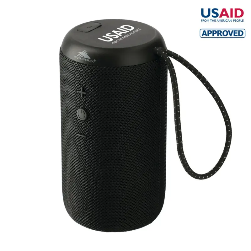 USAID English - Kodiak IPX7 Waterproof Outdoor Bluetooth Speaker