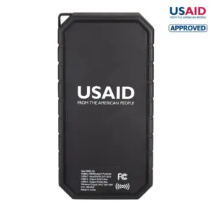 USAID English - High Sierra® IPX 5 Solar Fast Wireless Power Bank