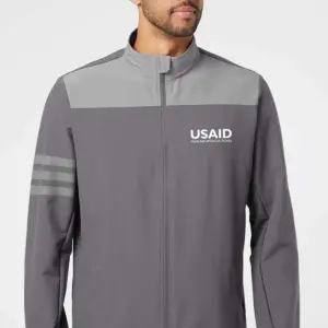 USAID English - Adidas® 3-Stripes Full-Zip Jacket