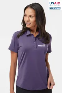USAID English - Adidas - Women's Ultimate Solid Polo