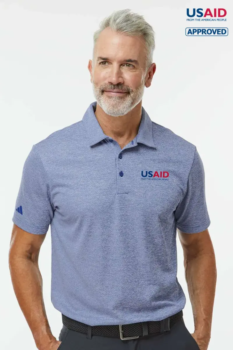 USAID English - Adidas® Space Dyed Polo