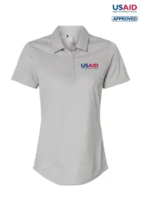 USAID English - Adidas - Women's Space Dyed Polo