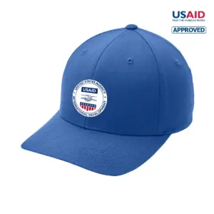 USAID English - Port Authority Flexfit Cotton Twill Cap (Patch)
