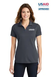 USAID English Sport-Tek Ladies PosiCharge RacerMesh Polo Shirt