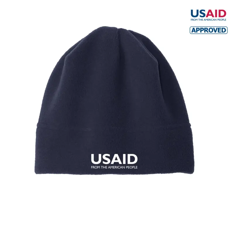 USAID English - Embroidered Port Authority R-Tek Stretch Fleece Beanie