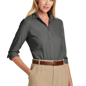 USAID English - Brooks Brothers® Women’s Wrinkle-Free Stretch Nailhead Shirt