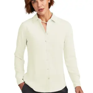 USAID English - Brooks Brothers® Women’s Full-Button Satin Blouse