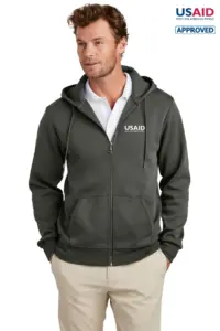 USAID English - Brooks Brothers® Double-Knit Full-Zip Hoodie