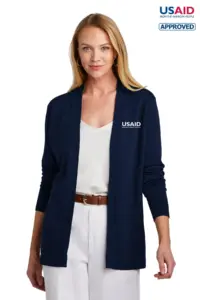 USAID English - Brooks Brothers® Women’s Cotton Stretch Long Cardigan Sweater