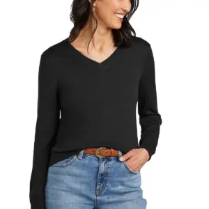 USAID English - Brooks Brothers ® Women’s Washable Merino V-Neck Sweater