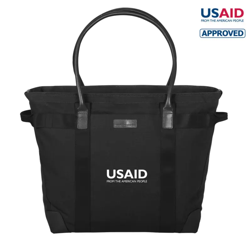 USAID English - Brooks Brothers® Wells Laptop Tote
