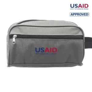 USAID English - Travel Two Tone Toiletry Bags with Handle