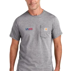 USAID English - Carhartt Force® Short Sleeve Pocket T-Shirt
