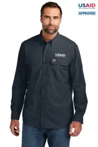 USAID English - Carhartt Force® Solid Long Sleeve Shirt