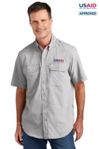 USAID English - Carhartt Force® Solid Short Sleeve Shirt