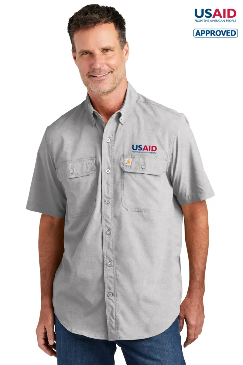 USAID English - Carhartt Force® Solid Short Sleeve Shirt